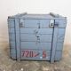 Caisse militaire en bois