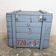 Wooden military crate