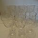 Lot de 10 jolis verres à vin raffinés vintage