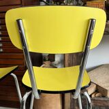 Pair of vintage Formica chairs