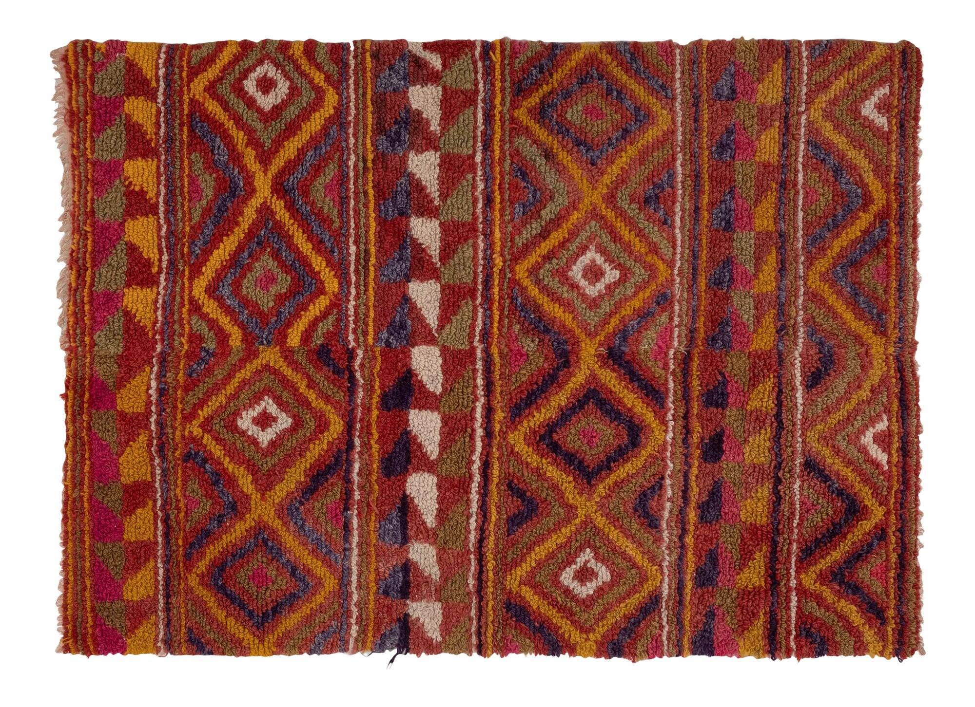 Tapis turc vintage fait main