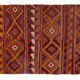 Tapis turc vintage fait main