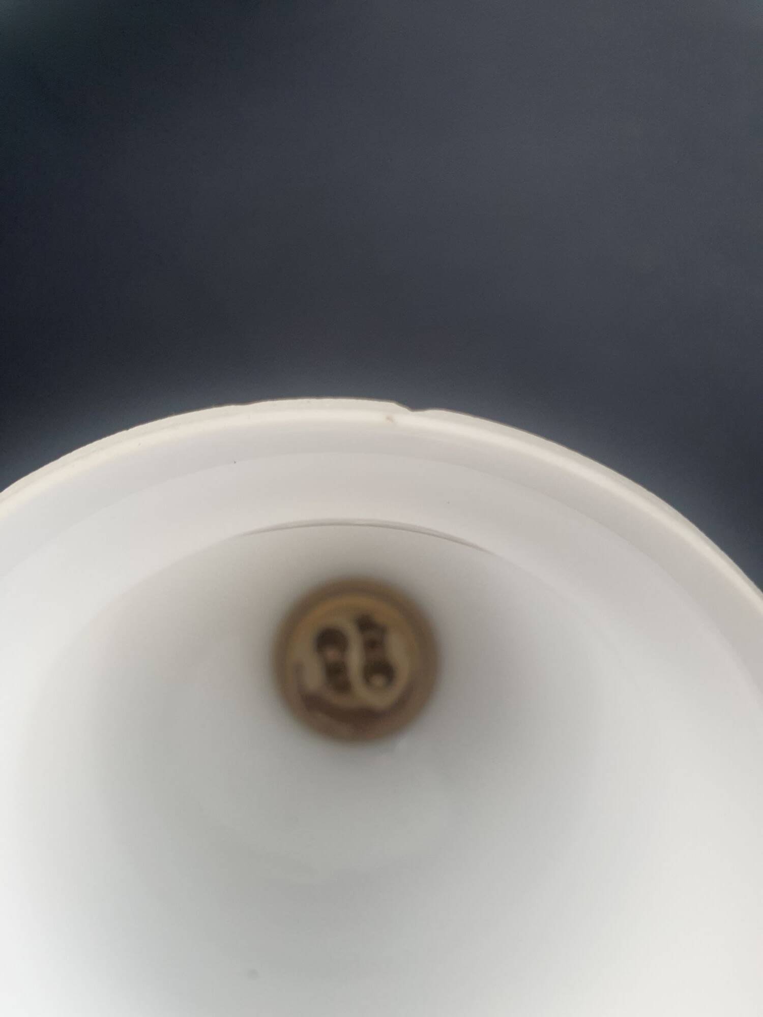 Large wall sconces torch style from the 1950s.