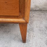 Vintage chiffonnier year 50 in light oak