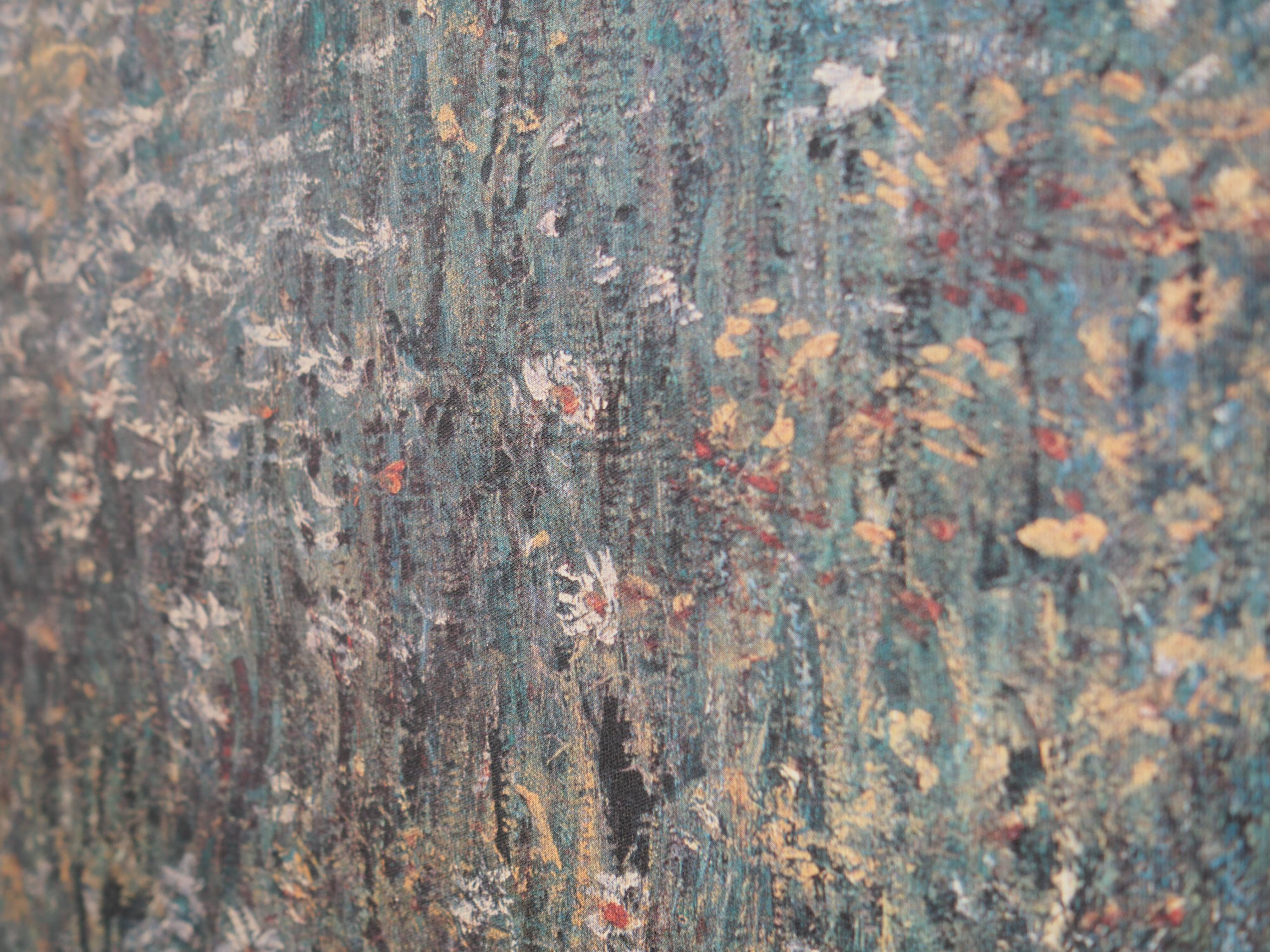 Painting “The Blue Meadow” reproduction