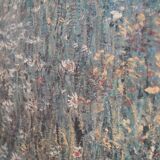 Tableau « La prairie bleue » reproduction