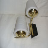 Pair of double wall lamps from the 50s