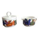 Sugar bowl and cream jug Villeroy & Boch model Acapulco - As new condition