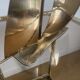 Vintage brass sailboat made in austria