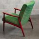 Pair of green armchairs by Jiri Jiroutek for Interier Praha 1960