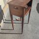 Louis XVI style walnut side table, circa 1930