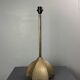 Large Dutch Brutalist Bronze Cocoon Table Lamp, 1990s