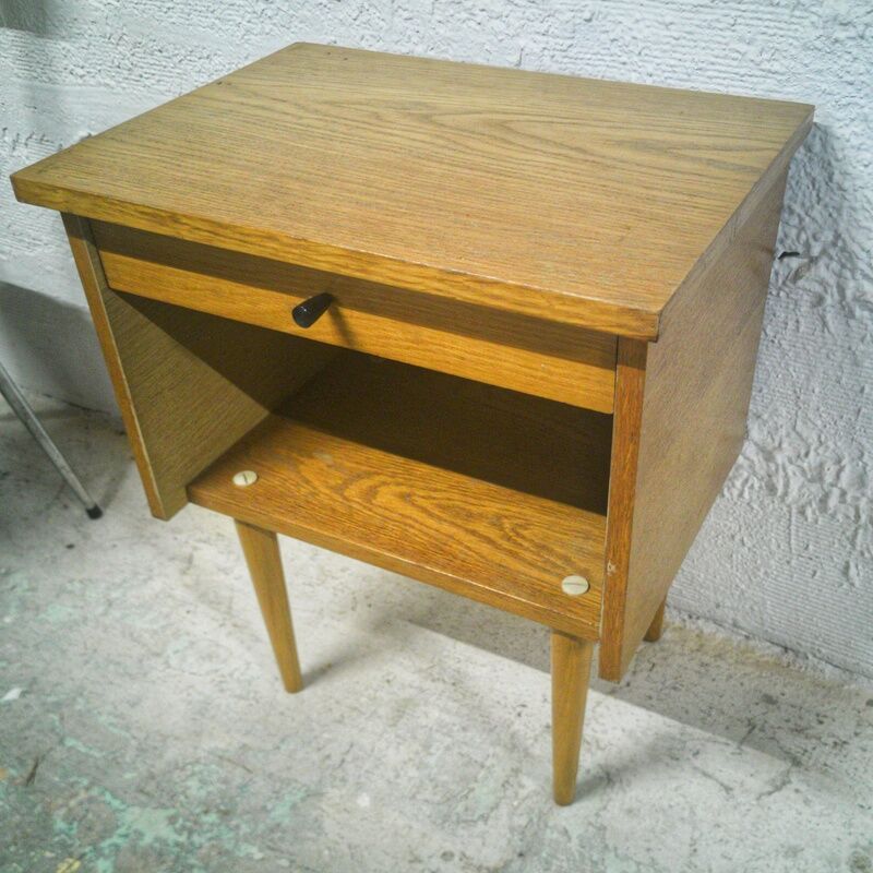 Vintage bedside table 60s