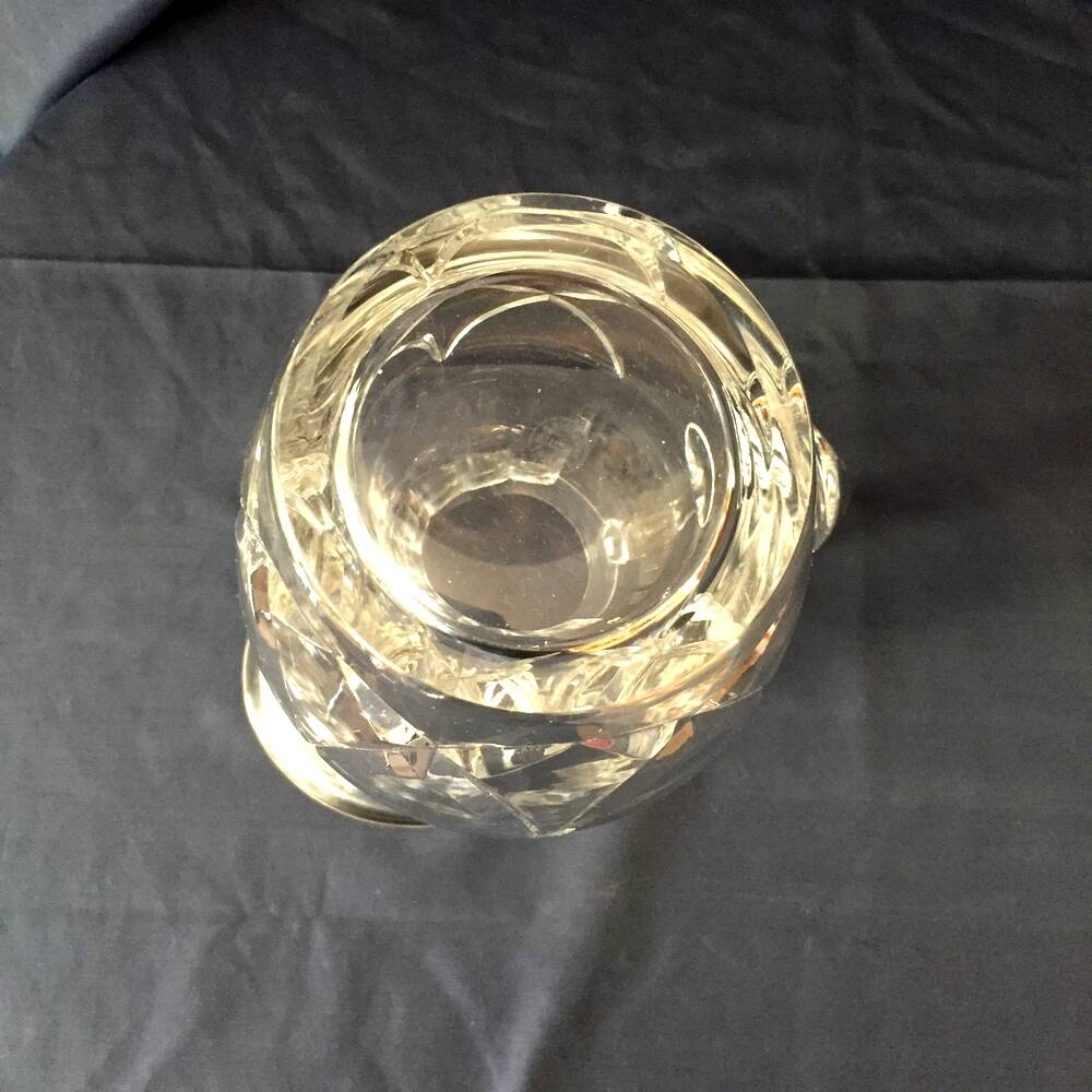 Superb water or fruit juice jug in st-louis crystal tableware