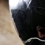 Hand-painted metal galaxy pendant light, 1980s