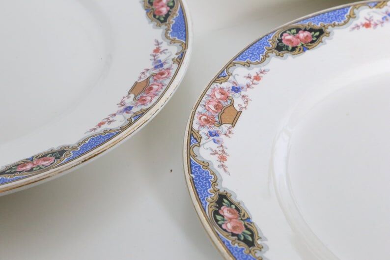 Set de 6 assiette à dessert Digoin