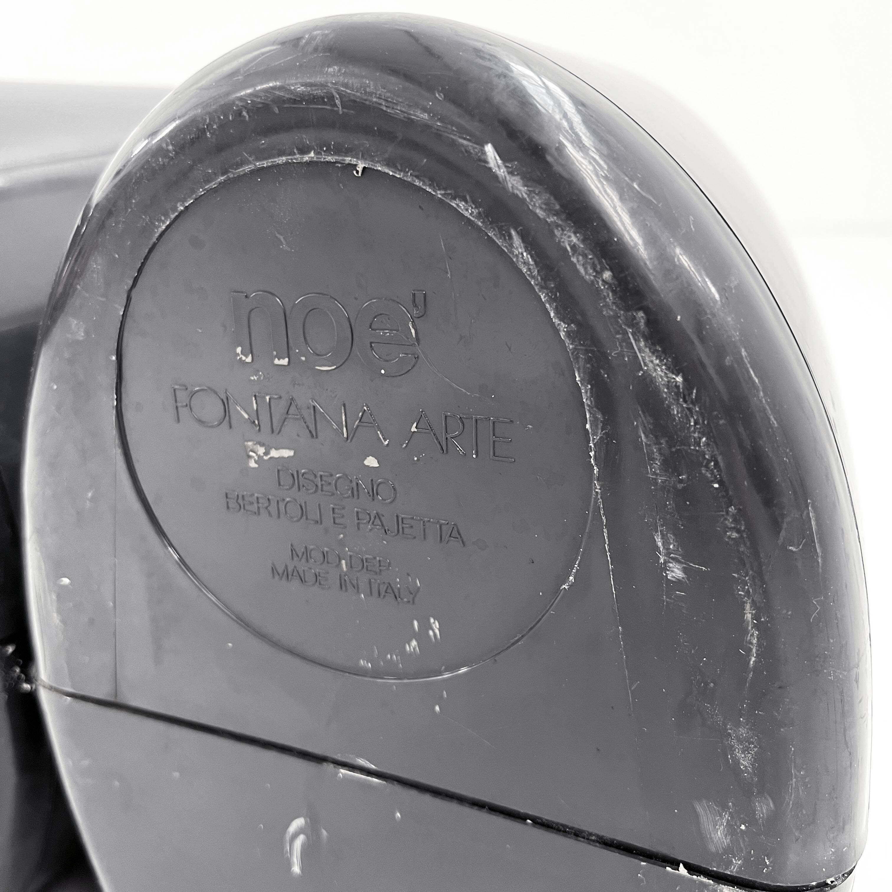 Umbrella stand Noe by F. Bertoli & M. Pajetta for Fontana Arte, 1970
