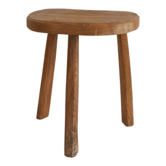 Tabouret brutaliste vintage