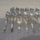 12 Christofle Concorde silver-plated mocha spoons, 10.1 cm