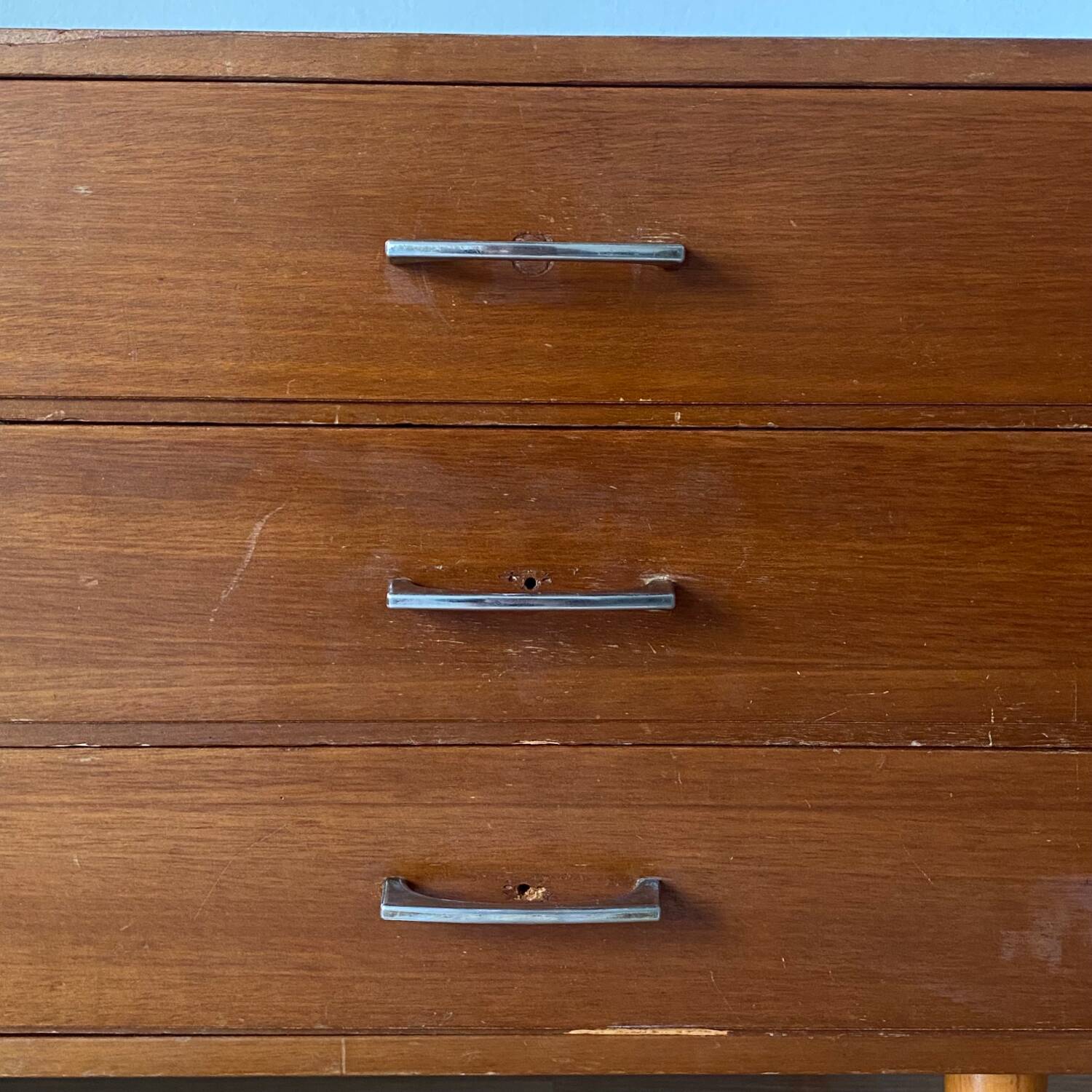 Wooden sideboard, 1950s