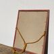 Old film photograph framed 1910 marquetry