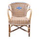 Old wicker chair for children