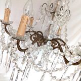 Bronze crystal chandelier style - Haussmanian - chic decor