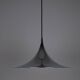 Danish vintage pendant lamp Semi by Bonderup and Thorup, 1968