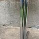 Round kitchen dining table 100cm chrome legs