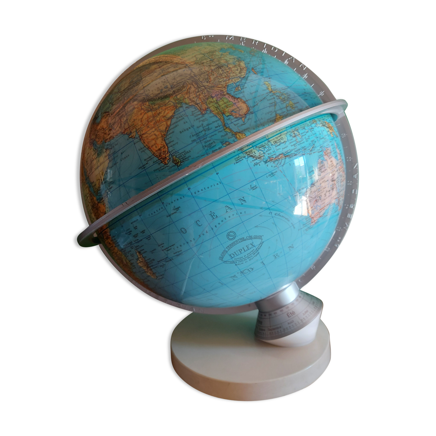Luminous globe Columbus70'S , Columbus Verlag , Paul Oestergaard