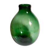 Dame-Jeanne oval canister with wide vintage collar