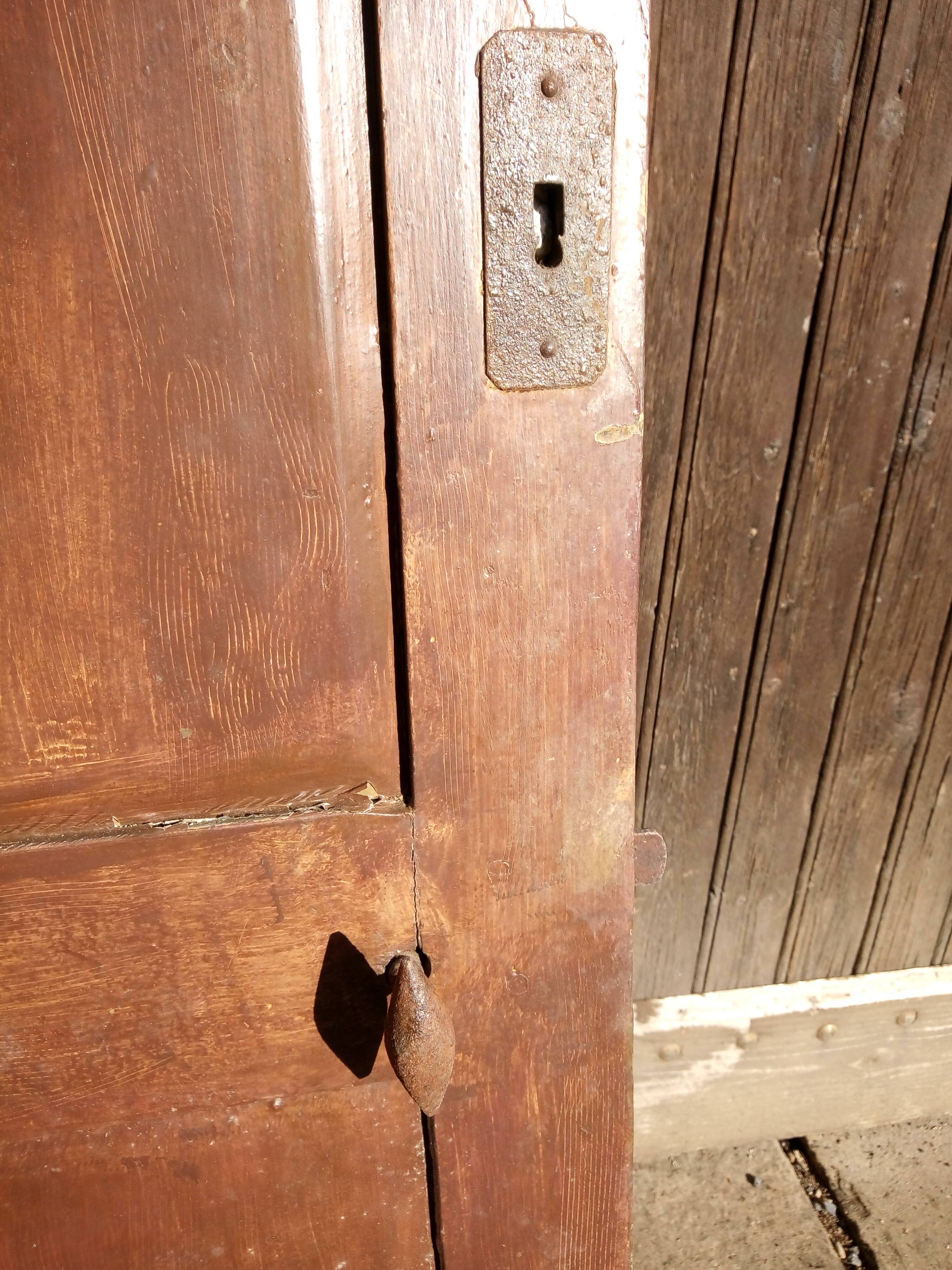 Old door latch