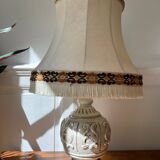 Large shabby chic lamp