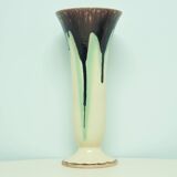 Vintage tapered vase plateelbakkerij zuid hollands gouda