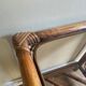 Bamboo and glass table