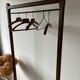 Clothes rack - antique wooden rack