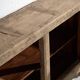 Long antique buffet in elm with two doors – China, circa 1950
