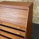 60s 70s Teak Secretary Danish Modern Desk Dyrlund Design Denmark 60s 70s