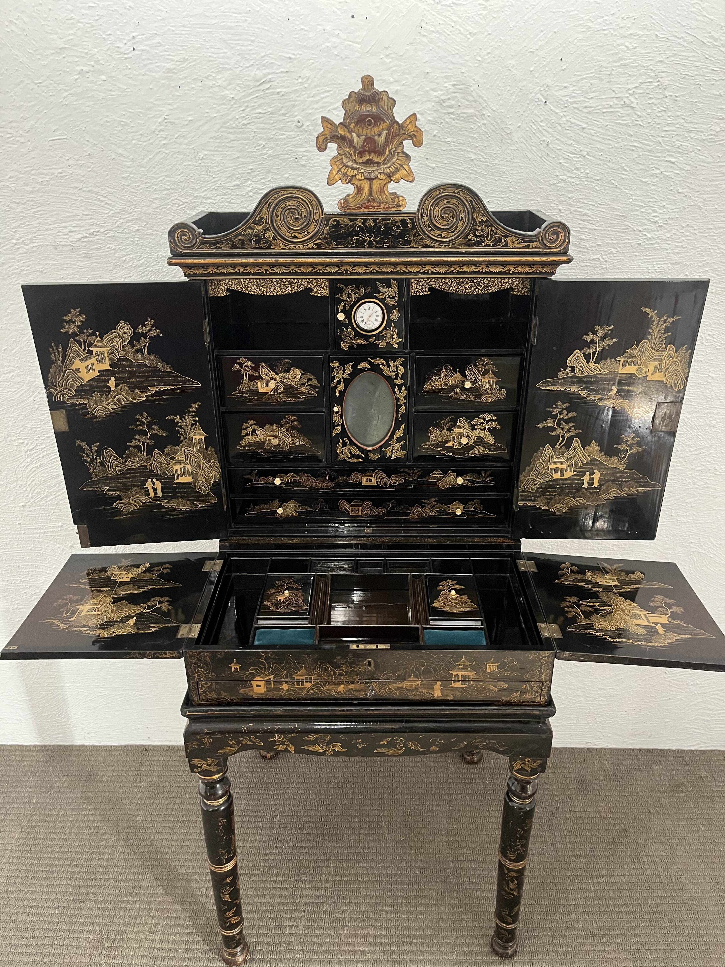 19th century Japanese-style office furniture