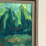 The forest landscape by Kersti Flyckt