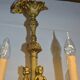 Louis XV style chandelier in bronze