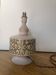 Hand-painted vintage table lamp