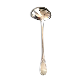 Ladle silver metal ercuis, lauriers