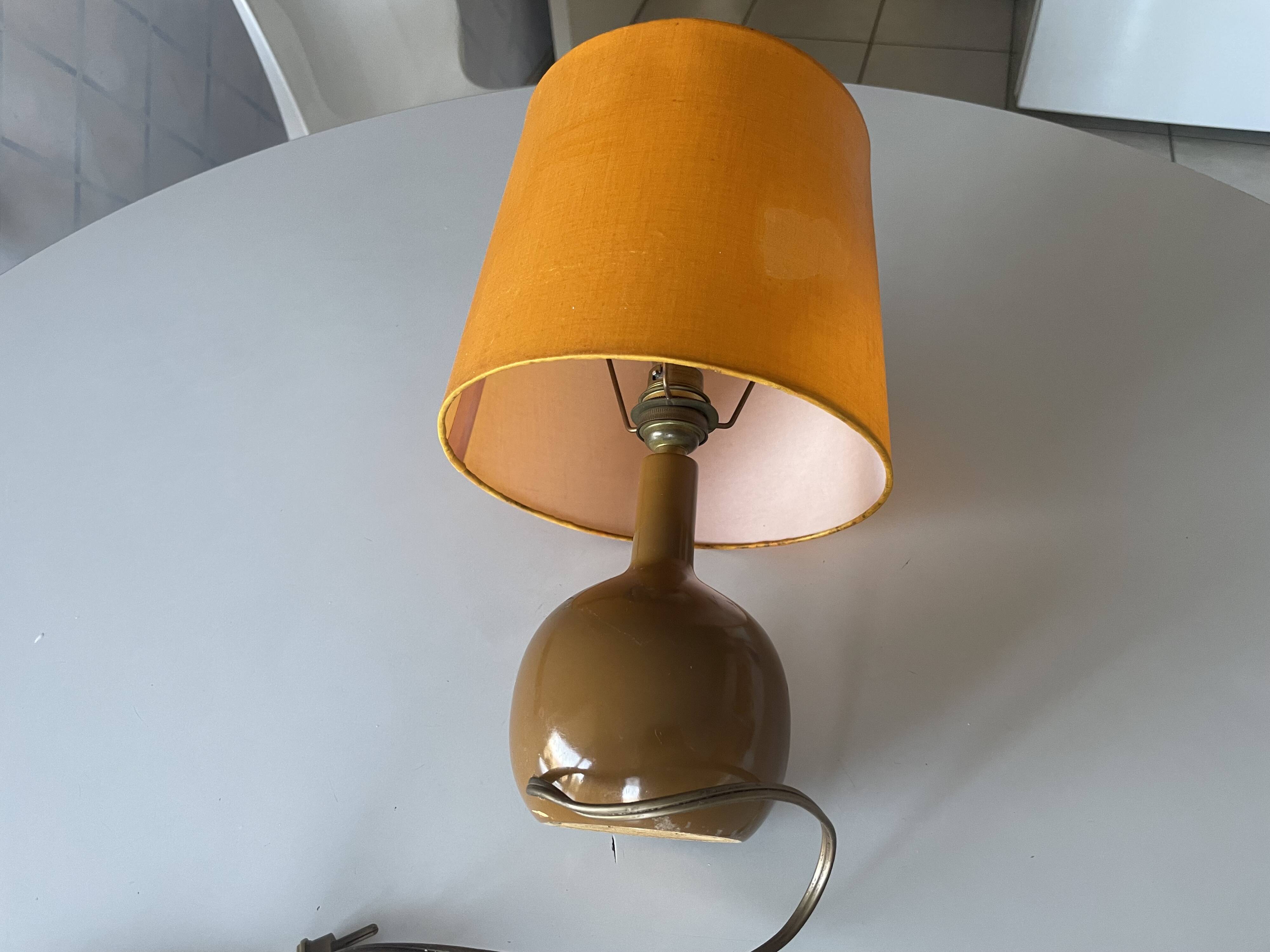 60s ceramic lamp