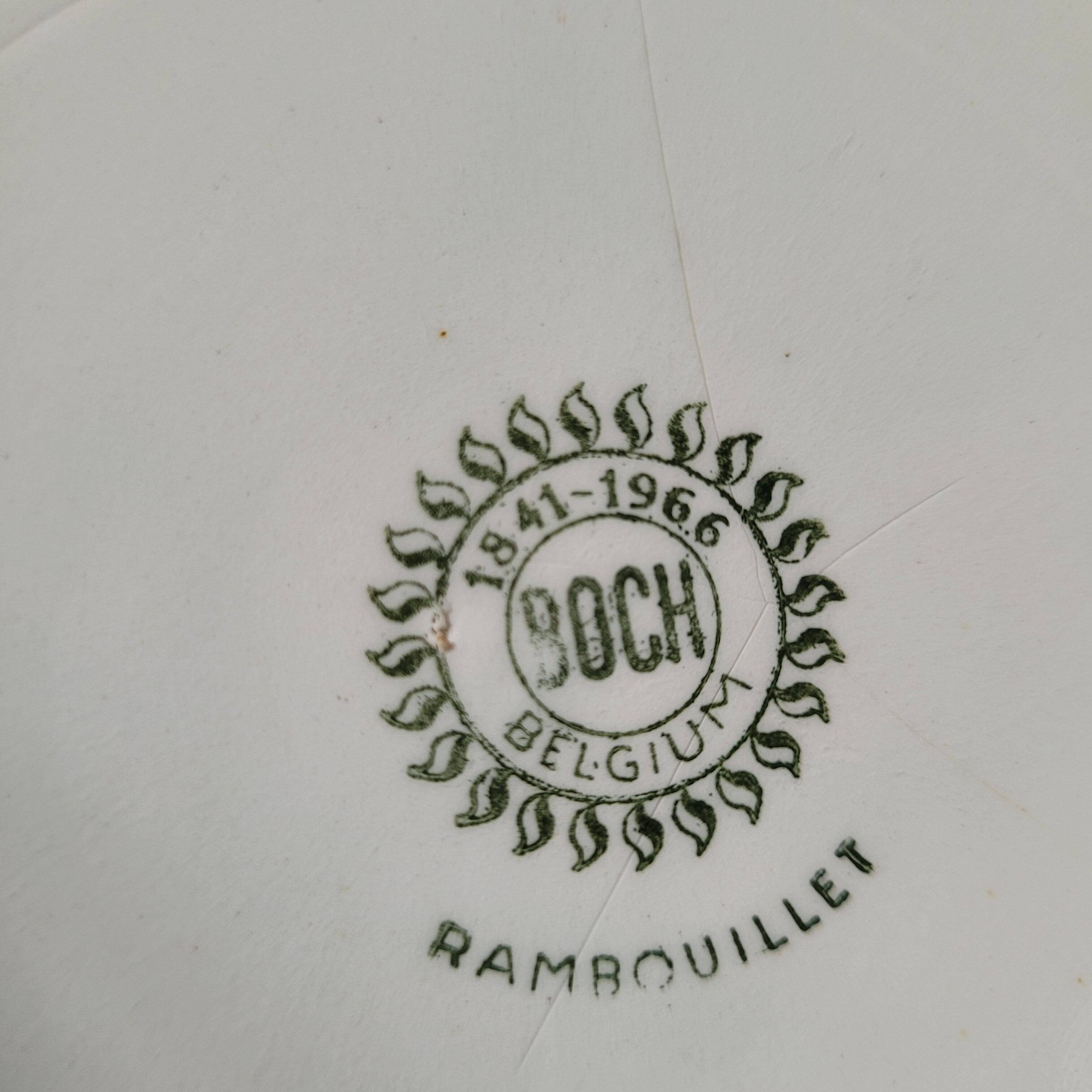 La Redoute x Selency set of 4 Rambouillet soup plates