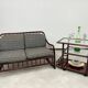 Canapé en bambou de style mid-century moderne par Gervasoni