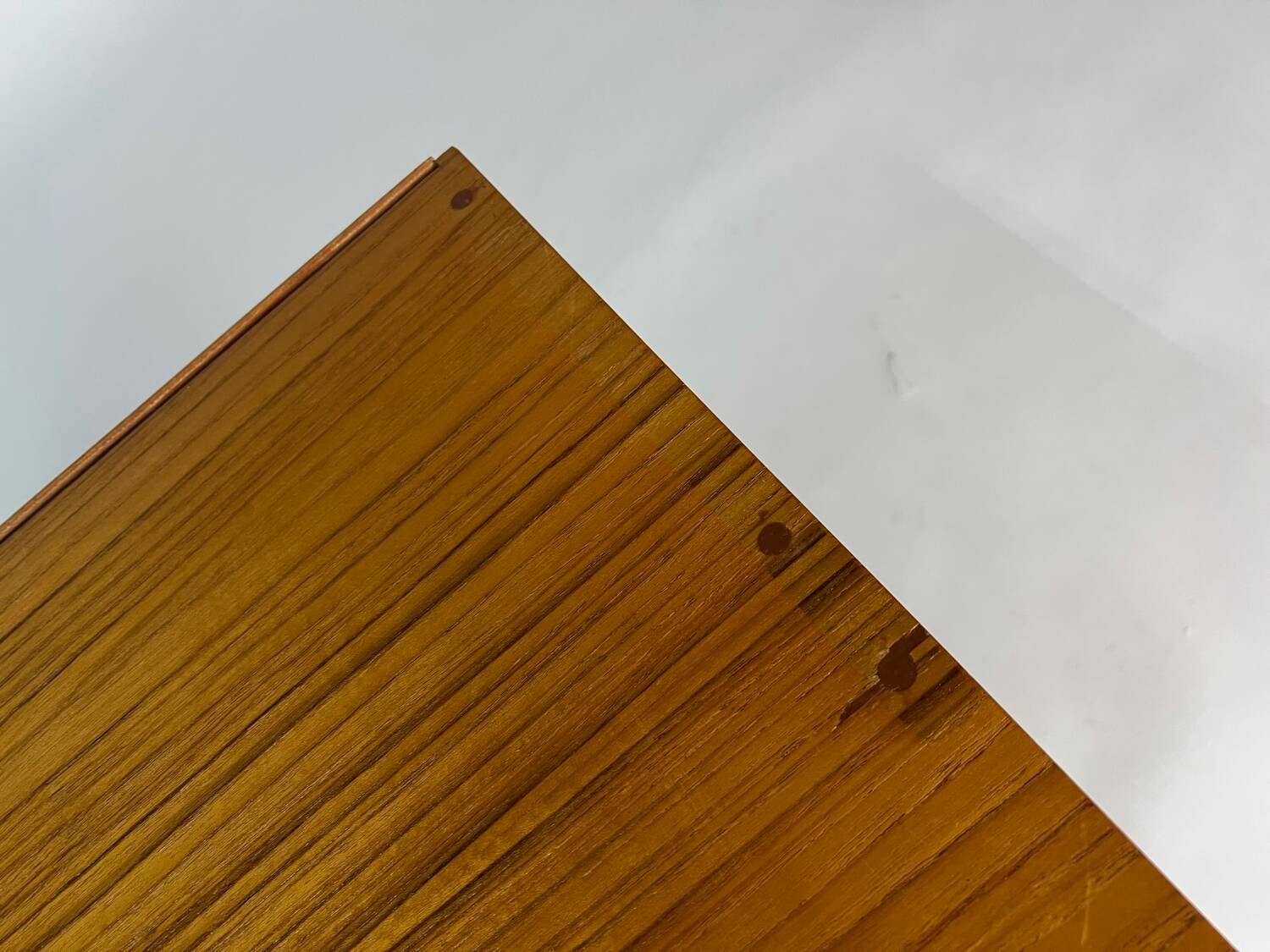 Danish teak lowboard chest of drawers TV HiFi sideboard vintage 70s