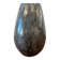 Vintage stone vase with worked fossil
