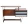 Small wooden desk with metal structure, Italy, 1960s.