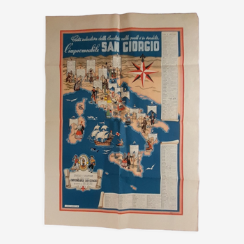 Vintage poster of Italy by Aldo Cigheri